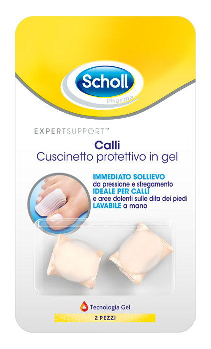 CUSCINETTI PROTETTIVI PER PIEDI CALLI SCHOLL GELACTIV 2 PEZZI - latuafarmacia.org