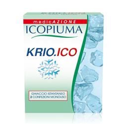 ICOPIUMA GHIACCIO ISTANTANEO MONOUSO ICOPIUMA KRIO 2 BUSTE - latuafarmacia.org