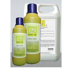 DISINFETTANTE AD AMPIO SPETTRO LH IODO 10 1000 ML - latuafarmacia.org