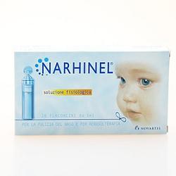 SOLUZIONE FISIOLOGICA PER ASPIRATORE NASALE NARHINEL 20 FIALE DA 5ML - latuafarmacia.org