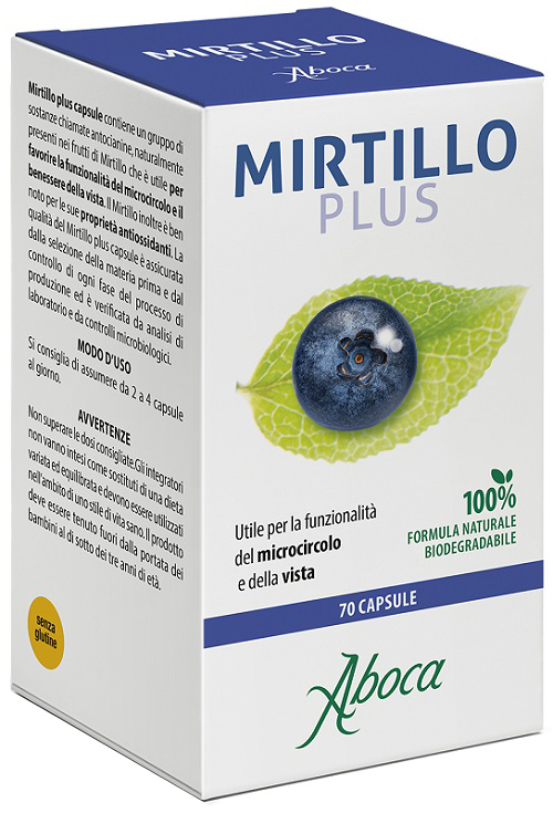 MIRTILLO PLUS 70 CAPSULE - latuafarmacia.org