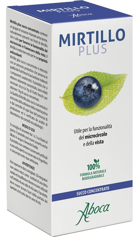MIRTILLO PLUS SUCCO CONCENTRATO 100 ML - latuafarmacia.org