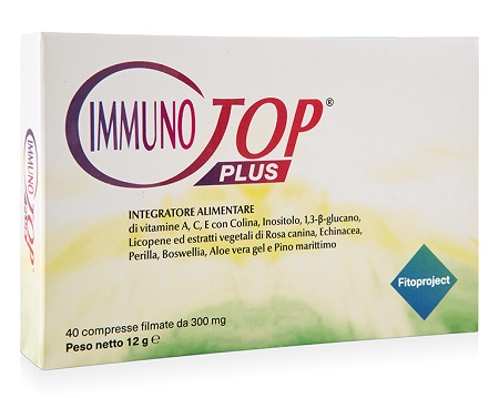 IMMUNOTOP PLUS 40 COMPRESSE FILMATE DA 300 MG - latuafarmacia.org
