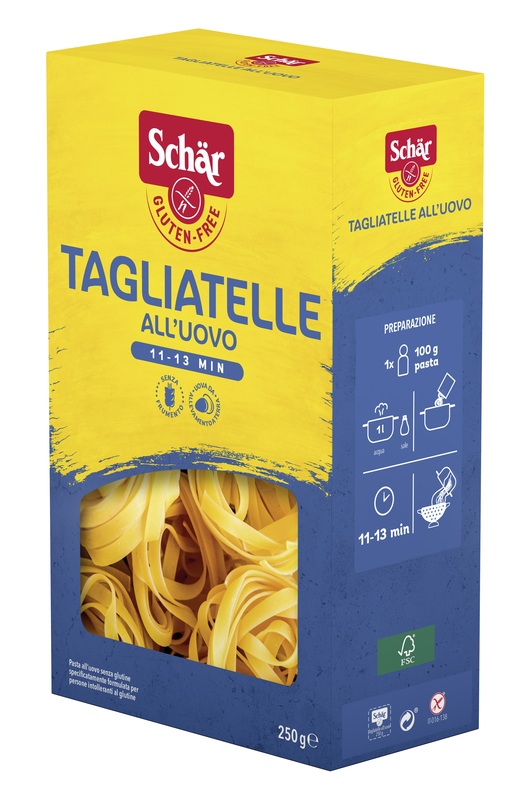 SCHAR TAGLIATELLE ALL'UOVO 250 G - latuafarmacia.org