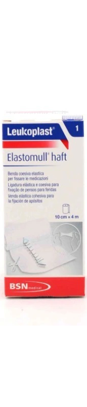 BENDA ELASTICA AUTOADESIVA ELAST HAFT 10X400CM - latuafarmacia.org