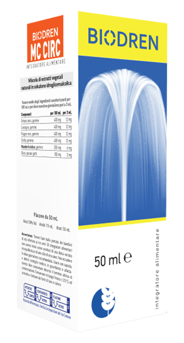 BIODREN MC CIRC SOLUZIONE IDROALCOLICA 50 ML - latuafarmacia.org