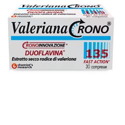 VALERIANA CRONO 135 CON DUOFLAVINA FAST ACTION 30 COMPRESSE - latuafarmacia.org
