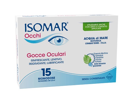 ISOMAR OCCHI GOCCE OCULARI ALL'ACIDO IALURONICO 0,20% 15 FLACONCINI - latuafarmacia.org