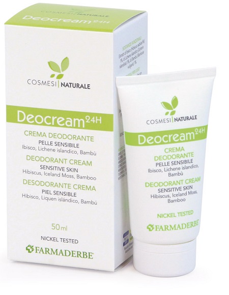 DEOCREAM CREMA DEODORANTE PELLI SENSIBILI 50 ML - latuafarmacia.org