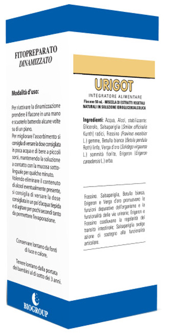 URIGOT 50 ML SOLUZIONE IDROALCOLICA - latuafarmacia.org