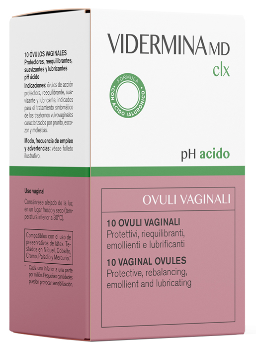 VIDERMINA CLX OVULI 10 PEZZI MD - latuafarmacia.org