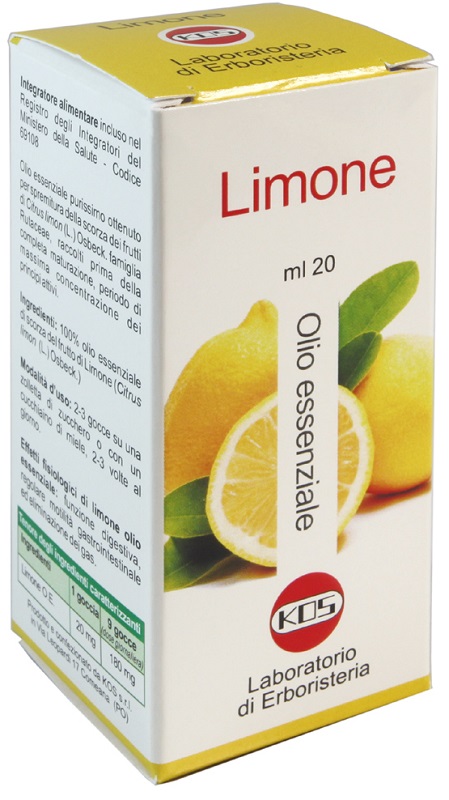 LIMONE OLIO ESSENZIALE 20 ML - latuafarmacia.org