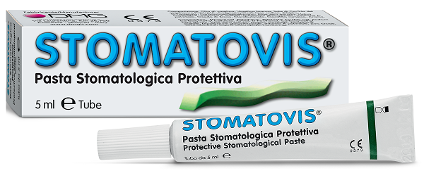 PASTA STOMATOLOGICA PROTETTIVA STOMATOVIS STOMATITI AFTOSE 5 ML - latuafarmacia.org