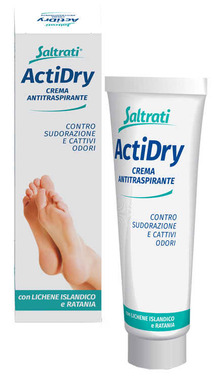 SALTRATI ACTIDRY CREMA ANTITRASPIRANTE 100 ML - latuafarmacia.org