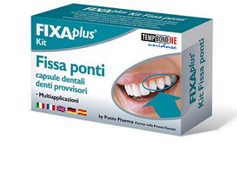CEMENTO PROVVISORIO PER PONTI FIXAPLUS KIT 1 PEZZO - latuafarmacia.org