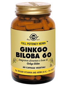 GINKGO BILOBA 60 60 CAPSULE VEGETALI - latuafarmacia.org