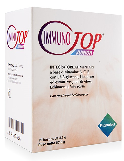 IMMUNOTOP JUNIOR 15 BUSTINE DA 4,5 G - latuafarmacia.org