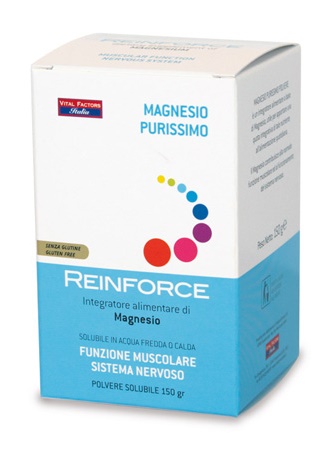 REINFORCE MAGNESIO PURISSIMO 150 G - latuafarmacia.org