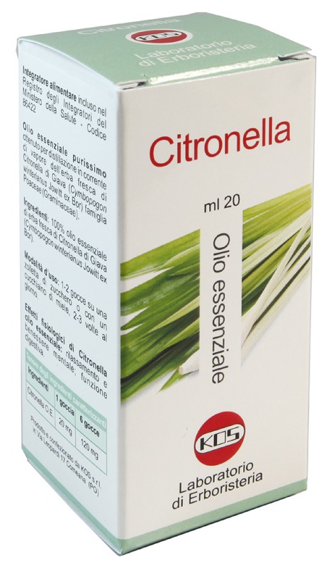 CITRONELLA OLIO ESSENZIALE 20 ML - latuafarmacia.org