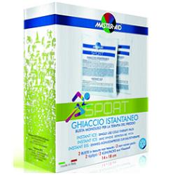GHIACCIO ISTANTANEO MASTER-AID SPORT PER TERAPIA DEL FREDDO 2 PEZZI - latuafarmacia.org