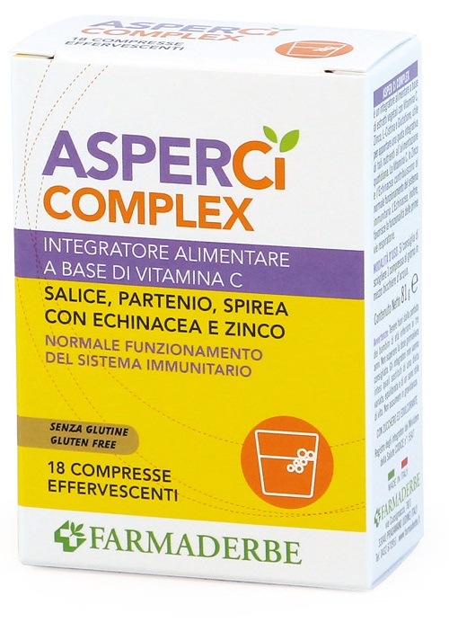 ASPER CI COMPLEX 18 COMPRESSE EFFERVESCENTI - latuafarmacia.org