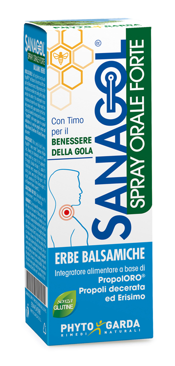 SANAGOL SPRAY FORTE ERBE BALSAMICHE 20 ML - latuafarmacia.org