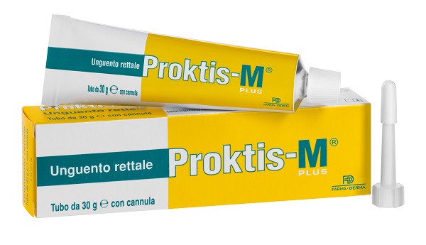 UNGUENTO RETTALE PROKTIS/M PLUS 30G CON CANNULA - latuafarmacia.org