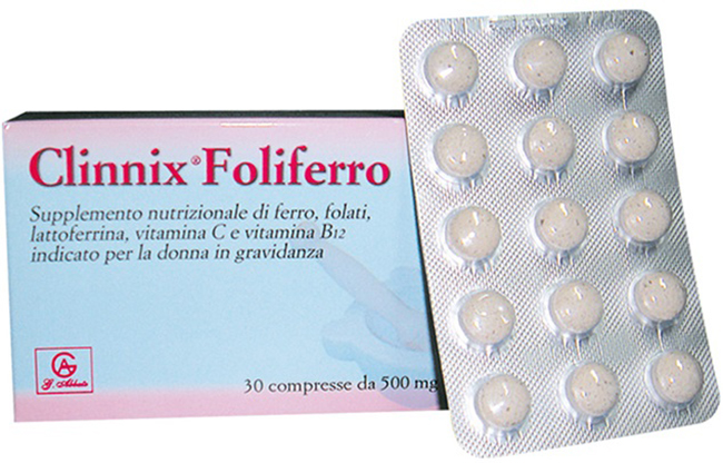 SANOCLIN FOLIFERRO 30 COMPRESSE - latuafarmacia.org