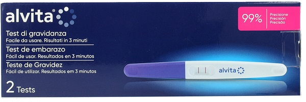 TEST DI GRAVIDANZA ALVITA 2 PEZZI - latuafarmacia.org