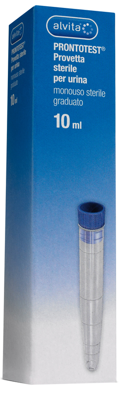 PROVETTA PER URINA ALVITA PRONTOTEST GRADUATA 10ML - latuafarmacia.org