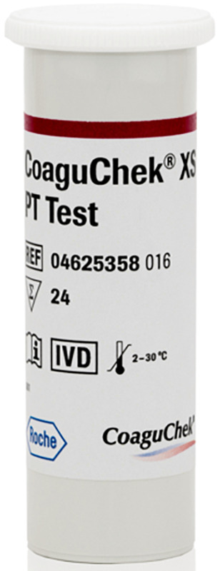 STRISCE REATTIVE PER DISPOSITIVO AUTODIAGNOSTICO COAGUCHEK XS PT TEST 24 PEZZI - latuafarmacia.org