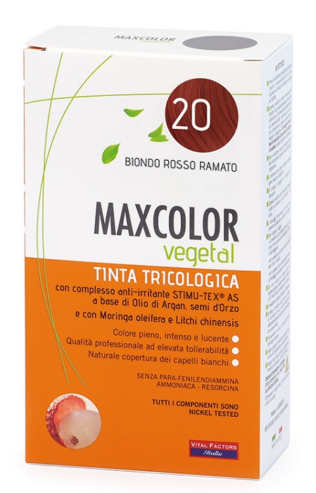 MAX COLOR VEGETAL 20 TINTURA 140 ML - latuafarmacia.org