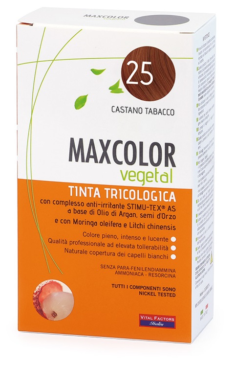 MAX COLOR VEGETAL 25 TINTURA 140 ML - latuafarmacia.org