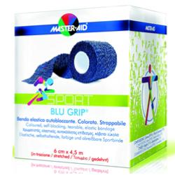 BENDA ELASTICA AUTOBLOCCANTE MASTER-AID BLUGRIP 8X4,5 - latuafarmacia.org