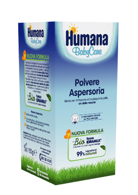 HUMANA BABY CARE POLVERE ASPERSORIA 150 G - latuafarmacia.org