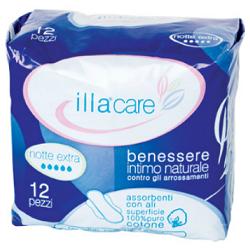 ILLA CARE ASSORBENTE NOTTE EXTRA 12 PEZZI - latuafarmacia.org