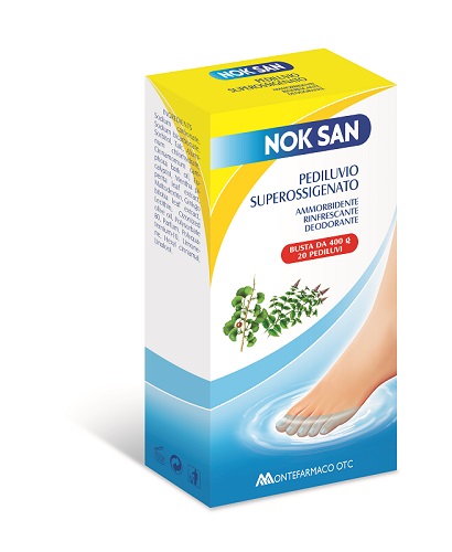 NOK SAN PEDILUVIO SUPEROSSIGENATO 400 G - latuafarmacia.org