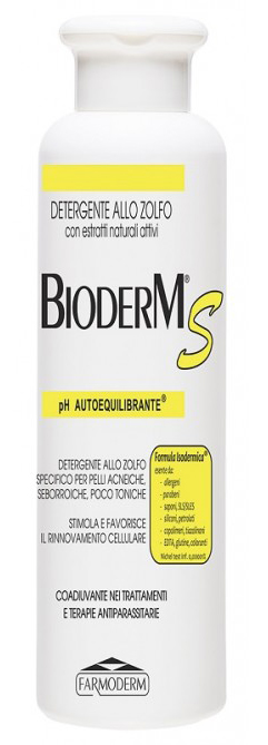 BIODERM S ANTIACNE ANTISEBO 250 ML - latuafarmacia.org