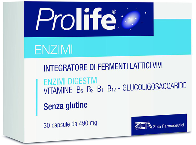 PROLIFE ENZIMI 30 CAPSULE - latuafarmacia.org