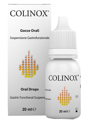 COLINOX SOSPENSIONE GASTROFUNZIONALE GOCCE OROSOLUBILI TRATTAMENTO METEORISMO AEROFAGIA COLICHE GASSOSE 20 ML - latuafarmacia.org
