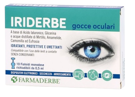 IRIDERBE GOCCE OCULARI MONODOSI 10 FLACONCINI DA 0,5ML - latuafarmacia.org