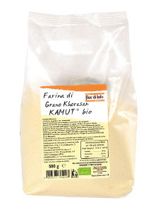 FARINA KAMUT BIANCA TIPO 0 BIO 500 G - latuafarmacia.org