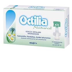OCTILIA NATURAL GOCCE OCCHI IRRITATI E ARROSSATI 10 FLACONCINI MONODOSE 0,5 ML - latuafarmacia.org