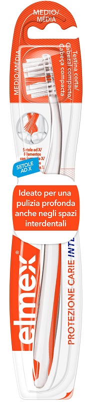 ELMEX INTERX SPAZZOLINO PROTEZIONE CARIE TESTINA CORTA - latuafarmacia.org