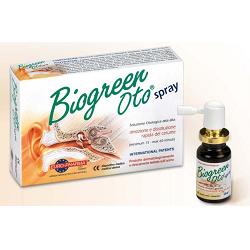 SOLUZIONE OTOLOGICA BIOGREEN OTO SPRAY RIMOZIONE E DISSOLUZIONE CERUME 13 ML - latuafarmacia.org