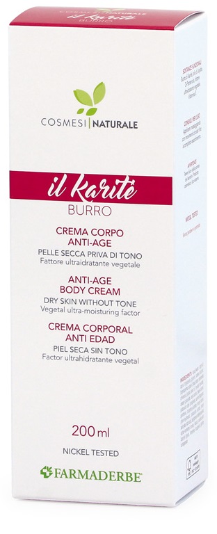 KARITE' CREMA CORPO 200 ML - latuafarmacia.org