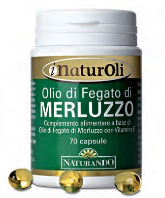 NATUROLI OLIO DI FEGATO DI MERLUZZO 70 CAPSULE MOLLI - latuafarmacia.org