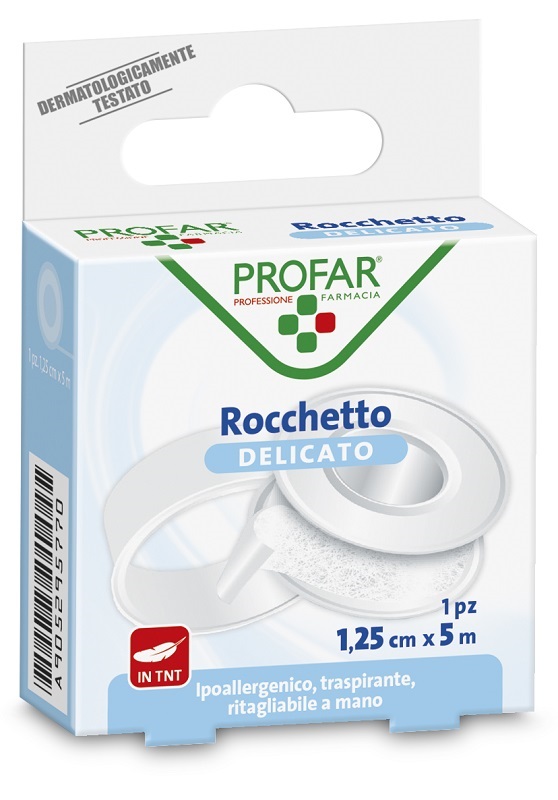 CEROTTO ROCCHETTO TESSUTO NON TESSUTO DELICATO CM 1,25X5 M PROFAR - latuafarmacia.org