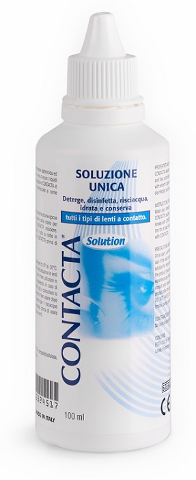 SOLUZIONE UNICA ISOTONICA CONTACTA 100 ML - latuafarmacia.org