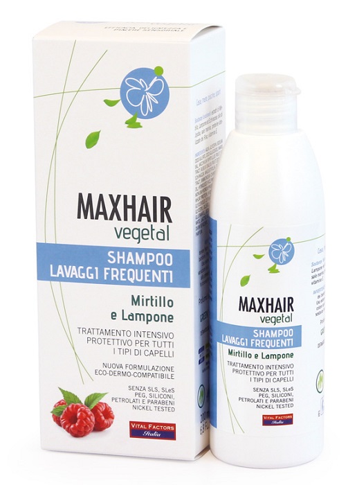 MAXHAIR VEGETAL SHAMPOO LAVAGGI FREQUENTI 200 ML - latuafarmacia.org
